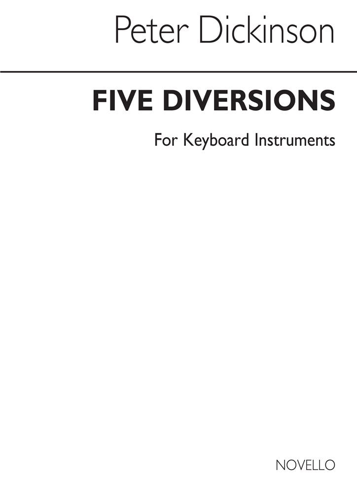 Five Diversions for Piano